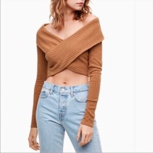 Aritzia Off the Shoulder Top!